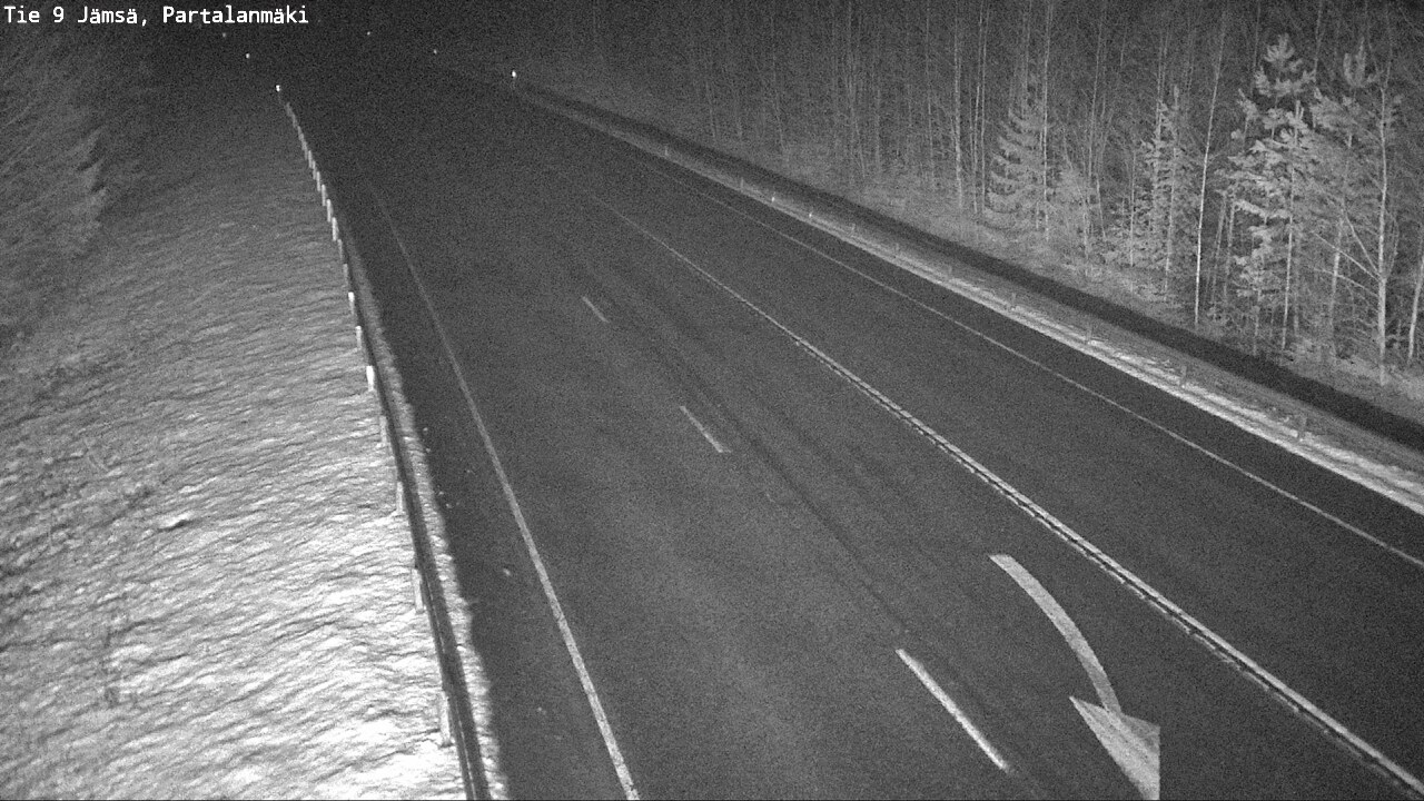 Weather Camera Image Road 9 Jämsä, Partalanmäki, Jämsä, Keski-Suomi