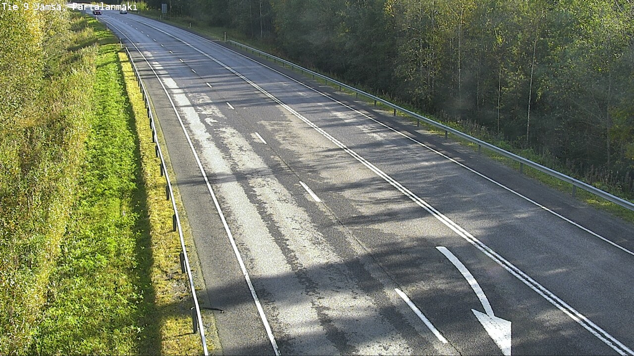 Weather Camera Image Road 9 Jämsä, Partalanmäki, Jämsä, Keski-Suomi