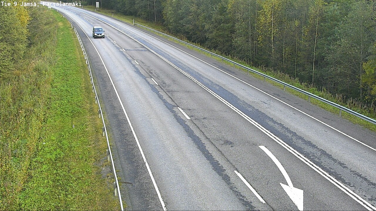 Kelikamerat Kuva Tie 9 Jämsä, Partalanmäki, Jämsä, Keski-Suomi