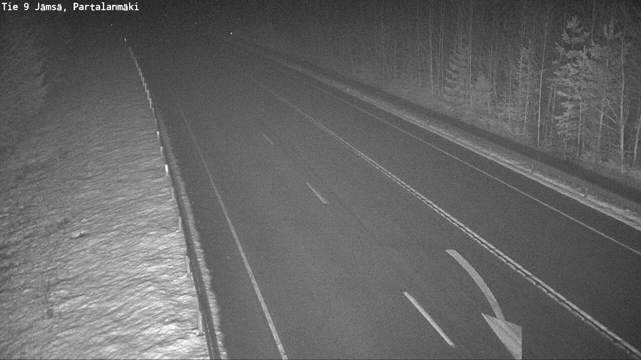 Weather Camera Image Road 9 Jämsä, Partalanmäki, Jämsä, Keski-Suomi