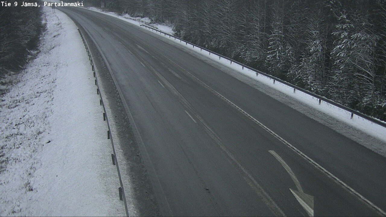 Weather Camera Image Road 9 Jämsä, Partalanmäki, Jämsä, Keski-Suomi