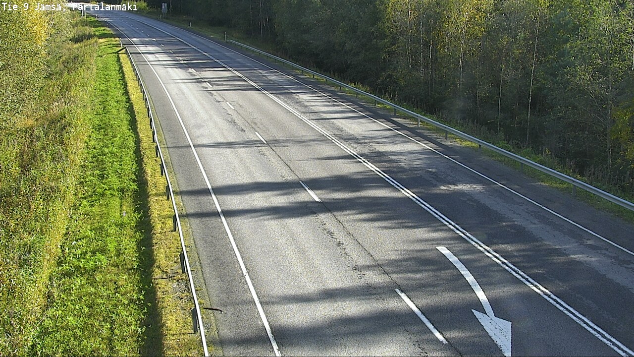 Weather Camera Image Road 9 Jämsä, Partalanmäki, Jämsä, Keski-Suomi