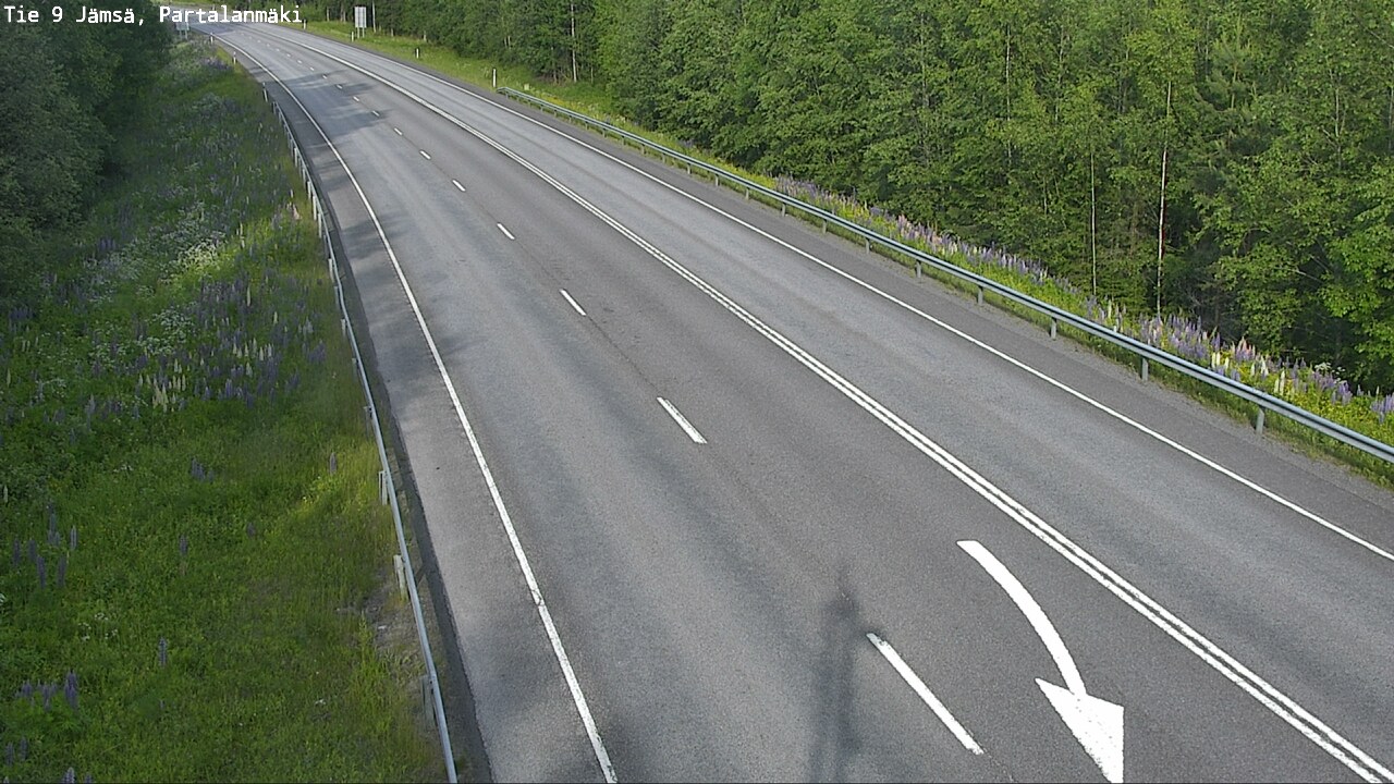 Kelikamerat Kuva Tie 9 Jämsä, Partalanmäki, Jämsä, Keski-Suomi