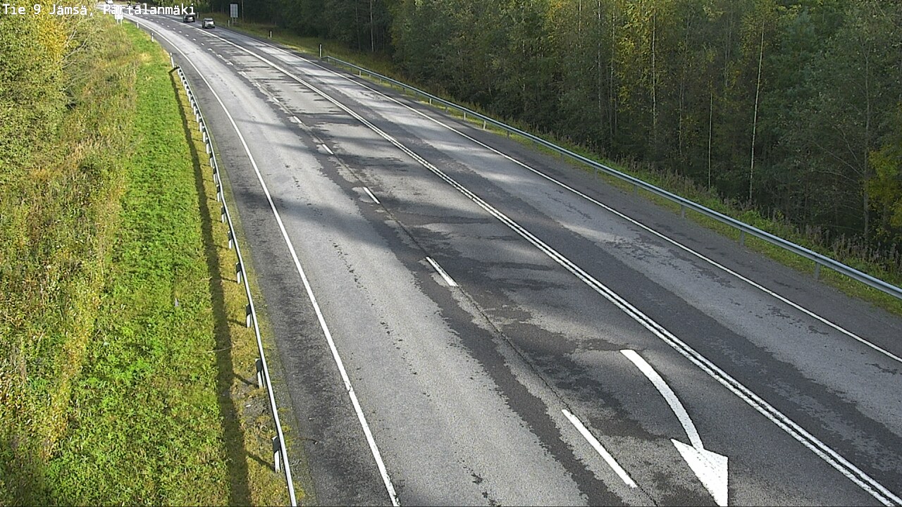 Kelikamerat Kuva Tie 9 Jämsä, Partalanmäki, Jämsä, Keski-Suomi