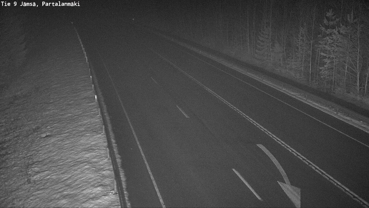 Weather Camera Image Road 9 Jämsä, Partalanmäki, Jämsä, Keski-Suomi
