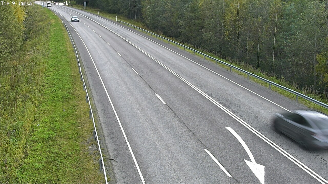 Weather Camera Image Road 9 Jämsä, Partalanmäki, Jämsä, Keski-Suomi
