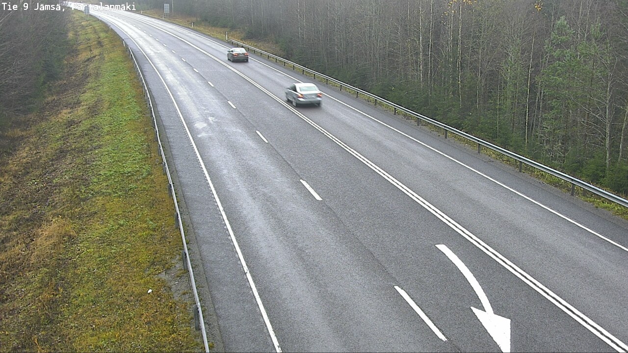 Kelikamerat Kuva Tie 9 Jämsä, Partalanmäki, Jämsä, Keski-Suomi