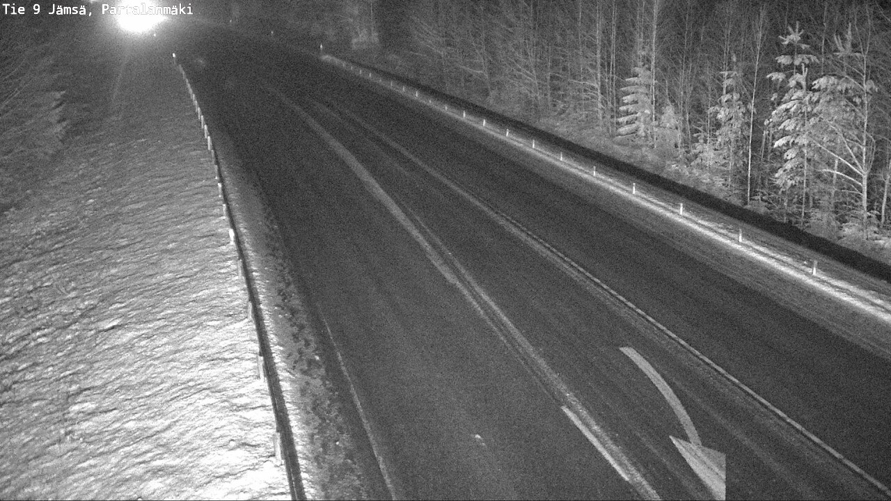 Weather Camera Image Road 9 Jämsä, Partalanmäki, Jämsä, Keski-Suomi