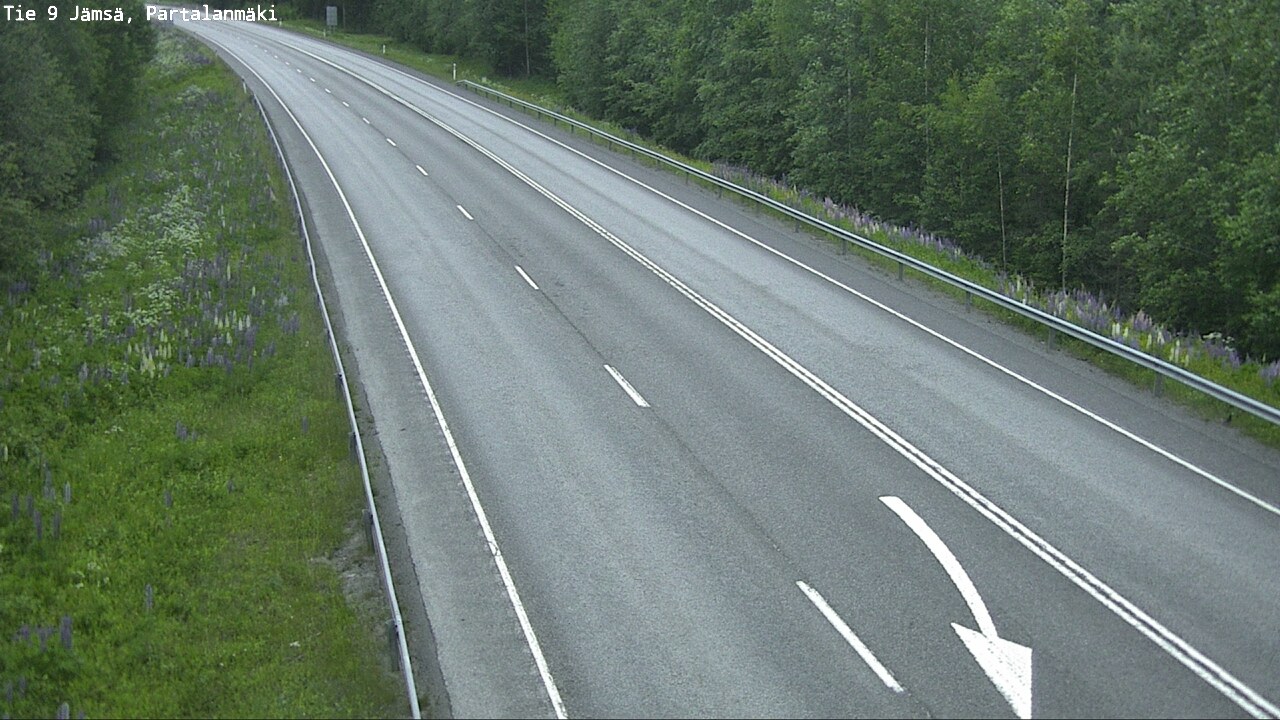 Kelikamerat Kuva Tie 9 Jämsä, Partalanmäki, Jämsä, Keski-Suomi