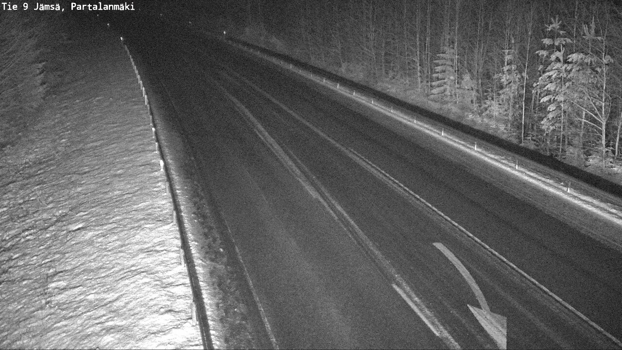 Weather Camera Image Road 9 Jämsä, Partalanmäki, Jämsä, Keski-Suomi