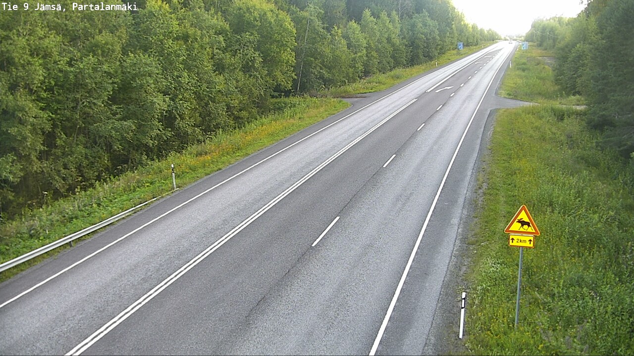 Kelikamerat Kuva Tie 9 Jämsä, Partalanmäki, Jämsä, Keski-Suomi