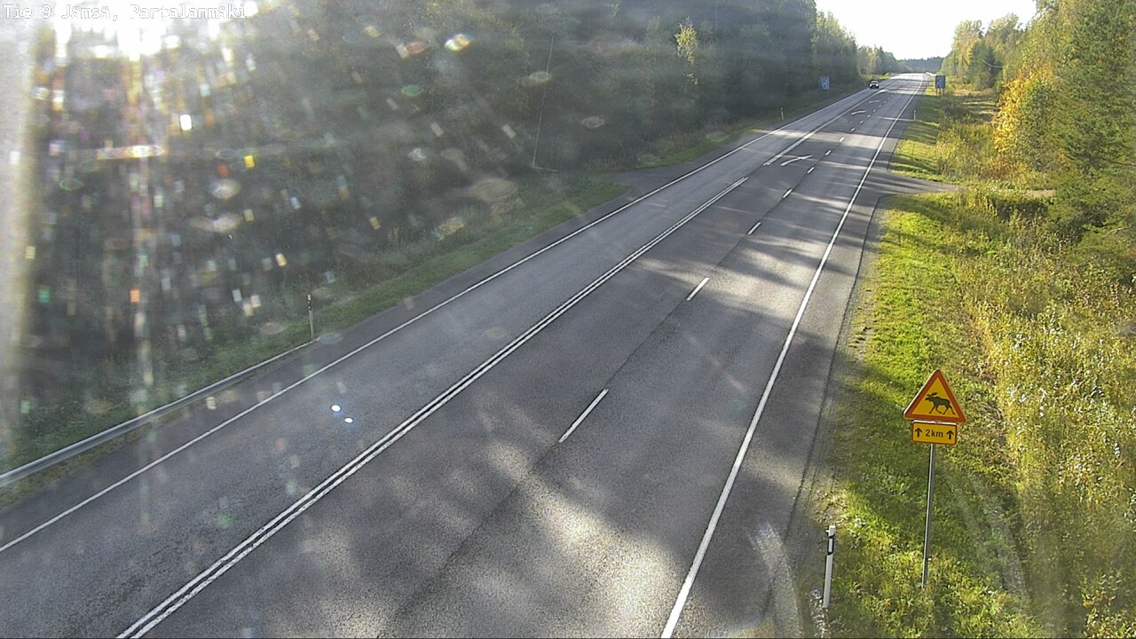 Weather Camera Image Road 9 Jämsä, Partalanmäki, Jämsä, Keski-Suomi