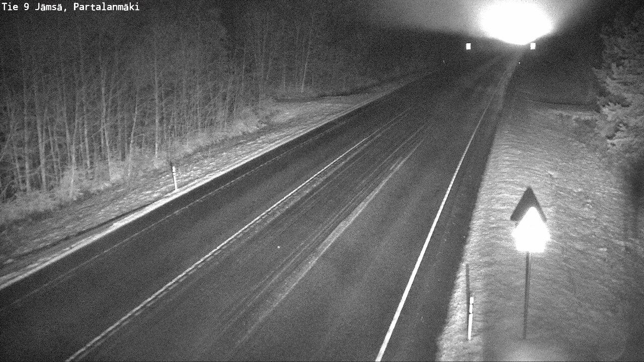 Weather Camera Image Väg 9 Jämsä, Partalanmäki, Jämsä, Keski-Suomi