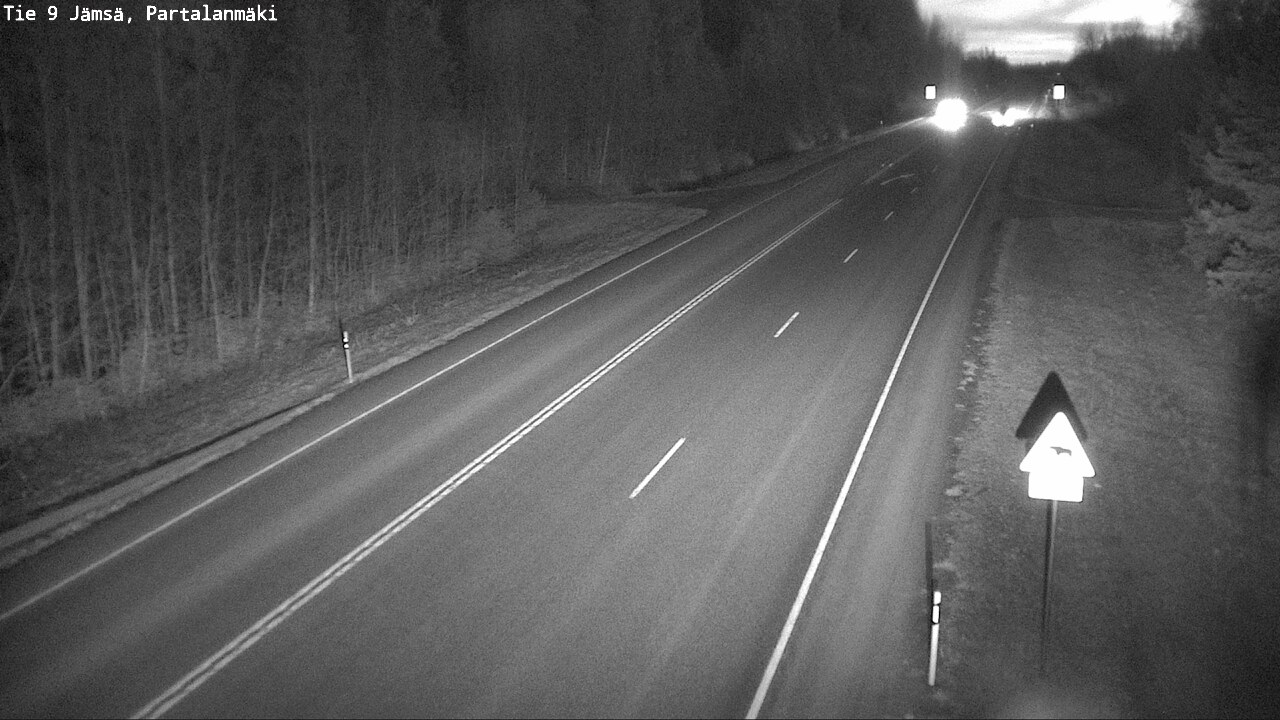 Kelikamerat Kuva Tie 9 Jämsä, Partalanmäki, Jämsä, Keski-Suomi