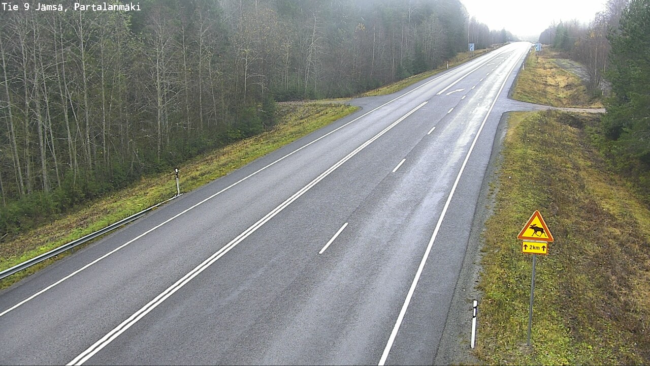 Kelikamerat Kuva Tie 9 Jämsä, Partalanmäki, Jämsä, Keski-Suomi