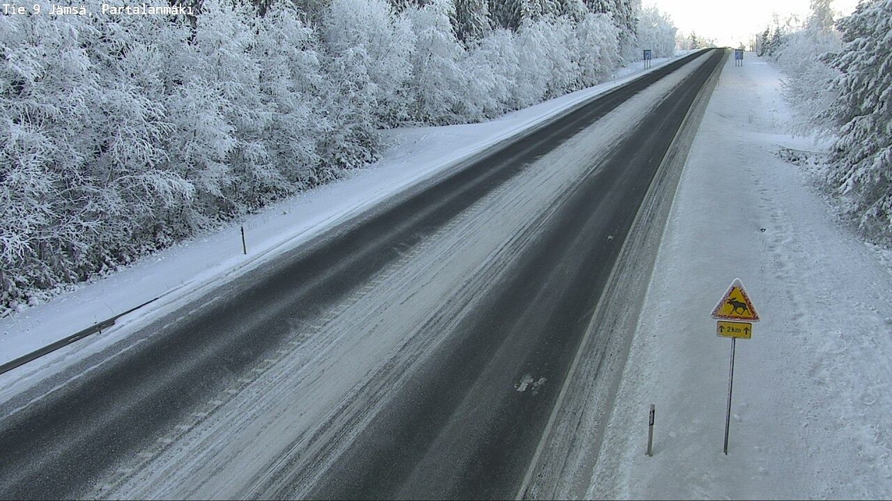 Weather Camera Image Road 9 Jämsä, Partalanmäki, Jämsä, Keski-Suomi