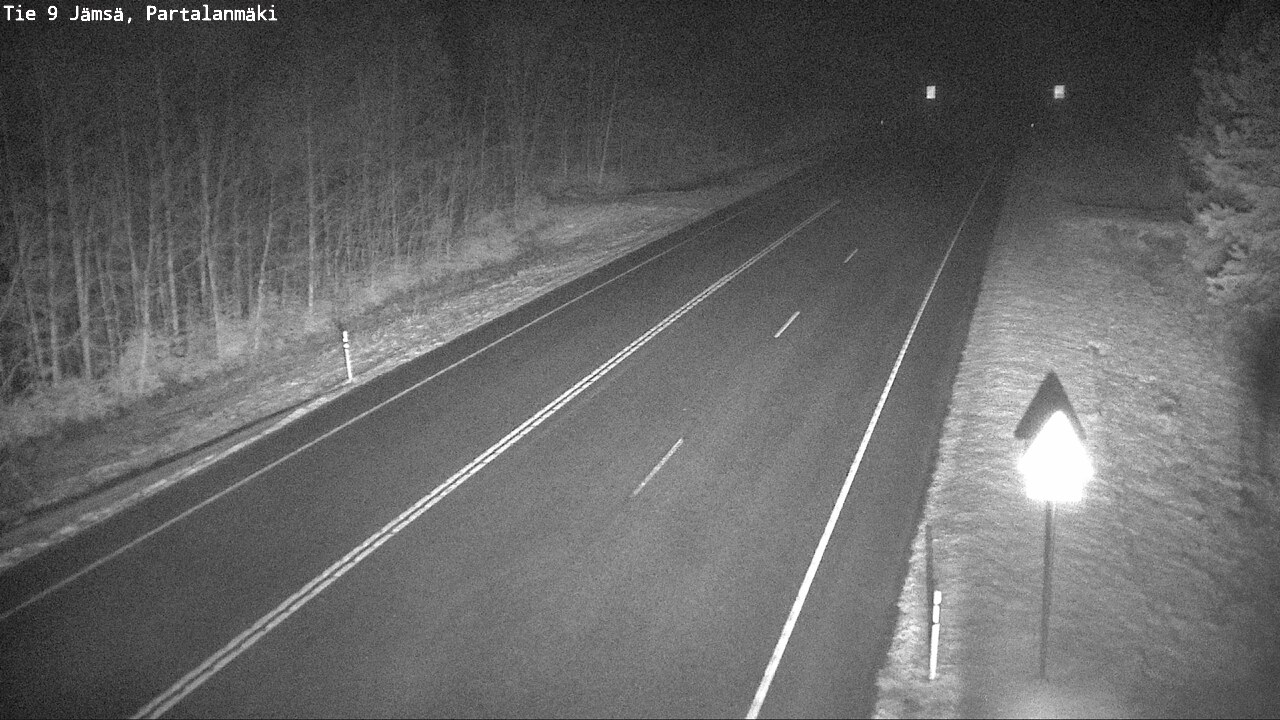 Weather Camera Image Väg 9 Jämsä, Partalanmäki, Jämsä, Keski-Suomi