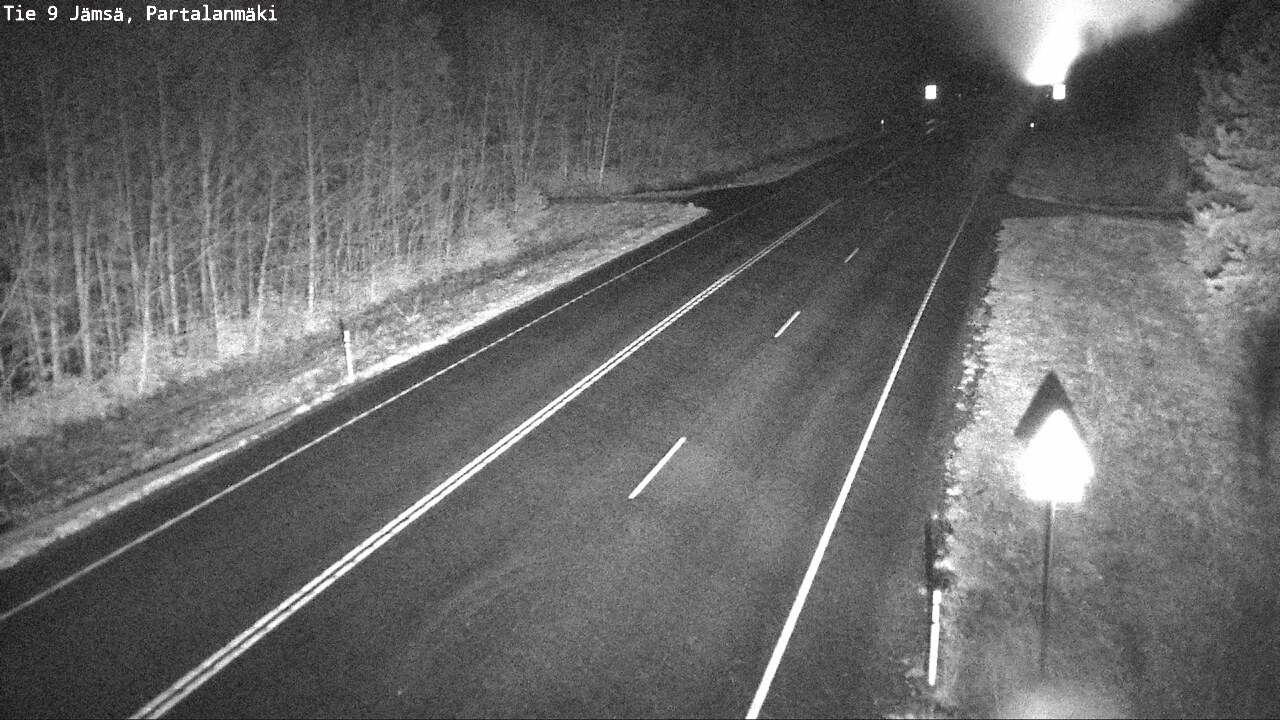 Weather Camera Image Väg 9 Jämsä, Partalanmäki, Jämsä, Keski-Suomi