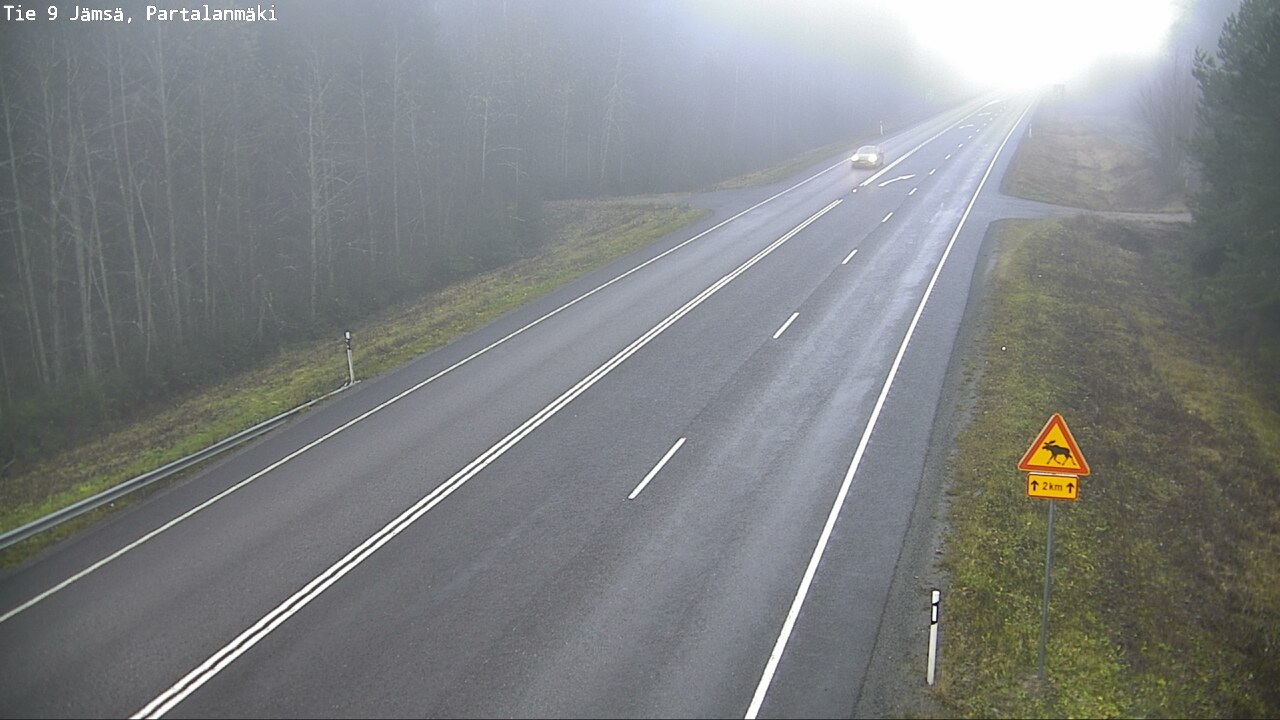 Kelikamerat Kuva Tie 9 Jämsä, Partalanmäki, Jämsä, Keski-Suomi