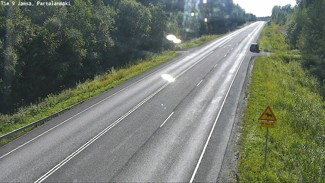 Kelikamerat Kuva Tie 9 Jämsä, Partalanmäki, Jämsä, Keski-Suomi