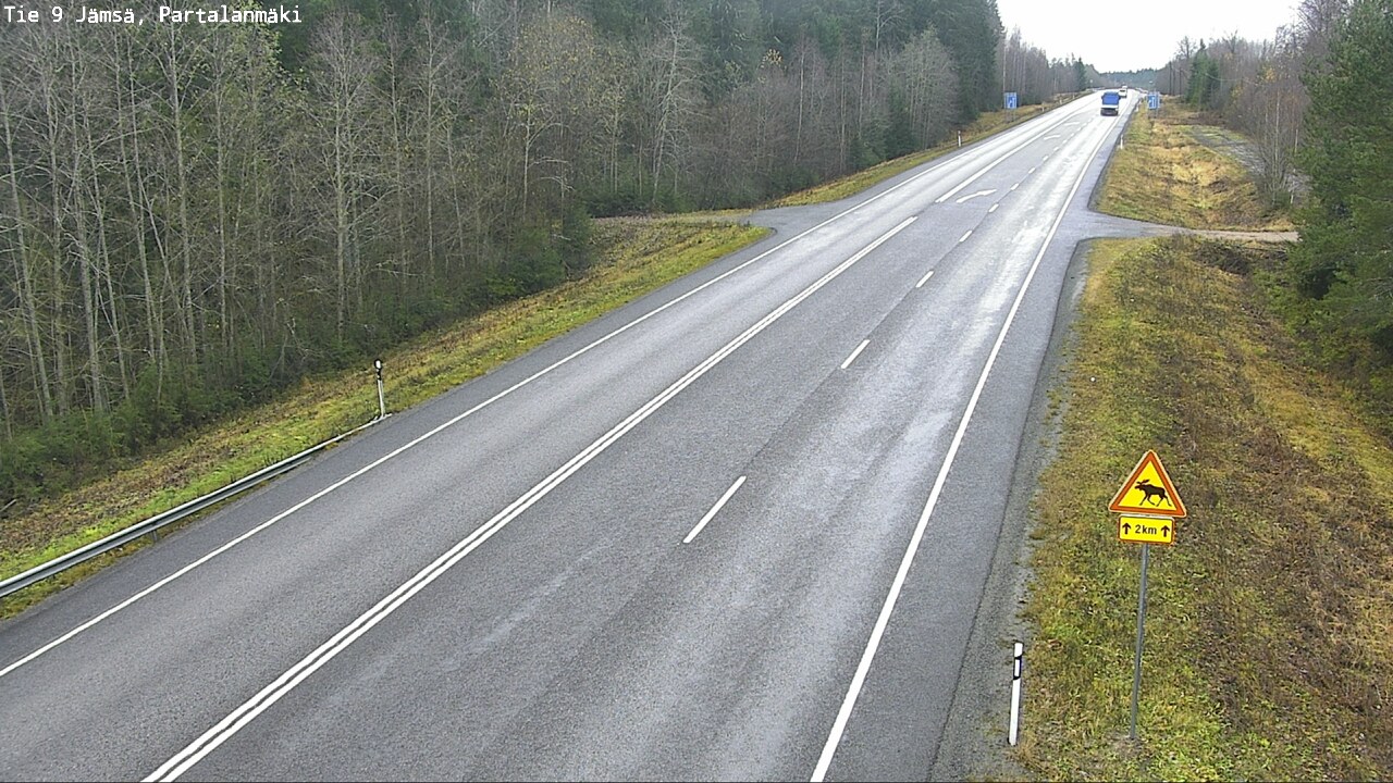 Kelikamerat Kuva Tie 9 Jämsä, Partalanmäki, Jämsä, Keski-Suomi