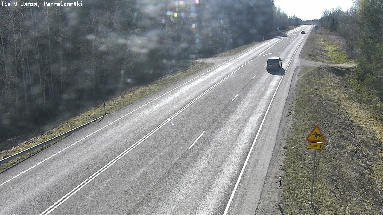 Kelikamerat Kuva Tie 9 Jämsä, Partalanmäki, Jämsä, Keski-Suomi
