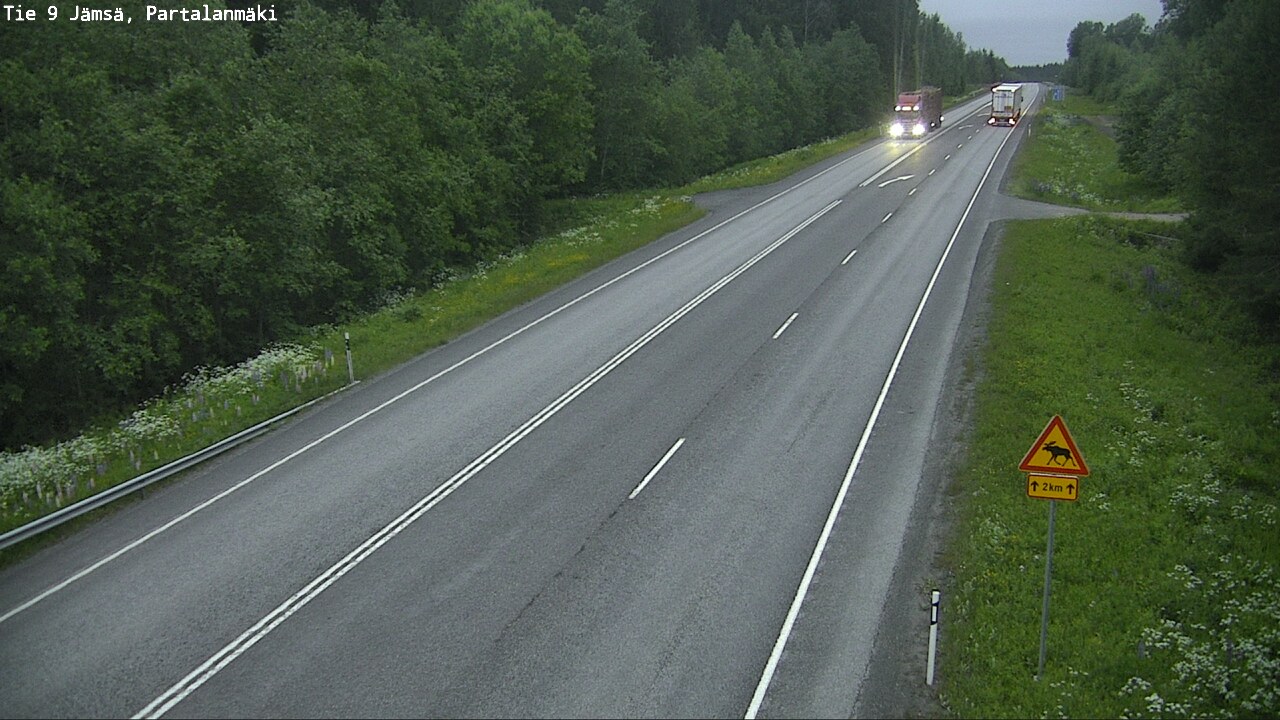 Kelikamerat Kuva Tie 9 Jämsä, Partalanmäki, Jämsä, Keski-Suomi