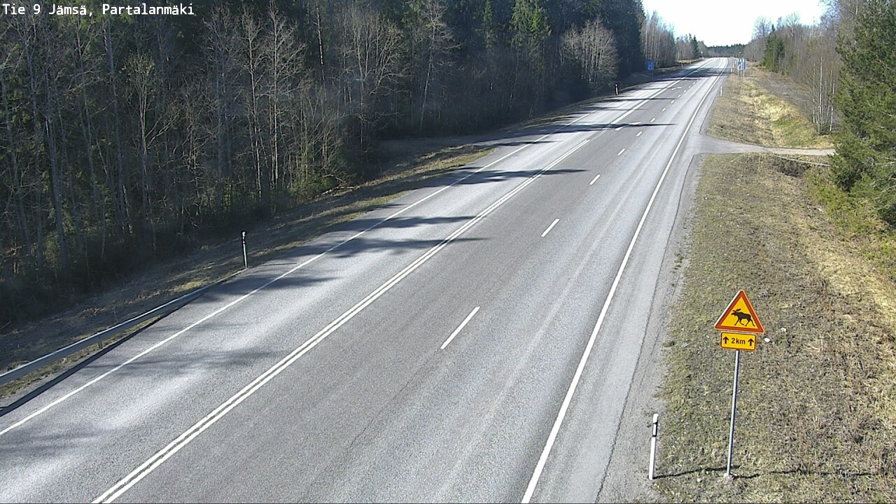 Kelikamerat Kuva Tie 9 Jämsä, Partalanmäki, Jämsä, Keski-Suomi