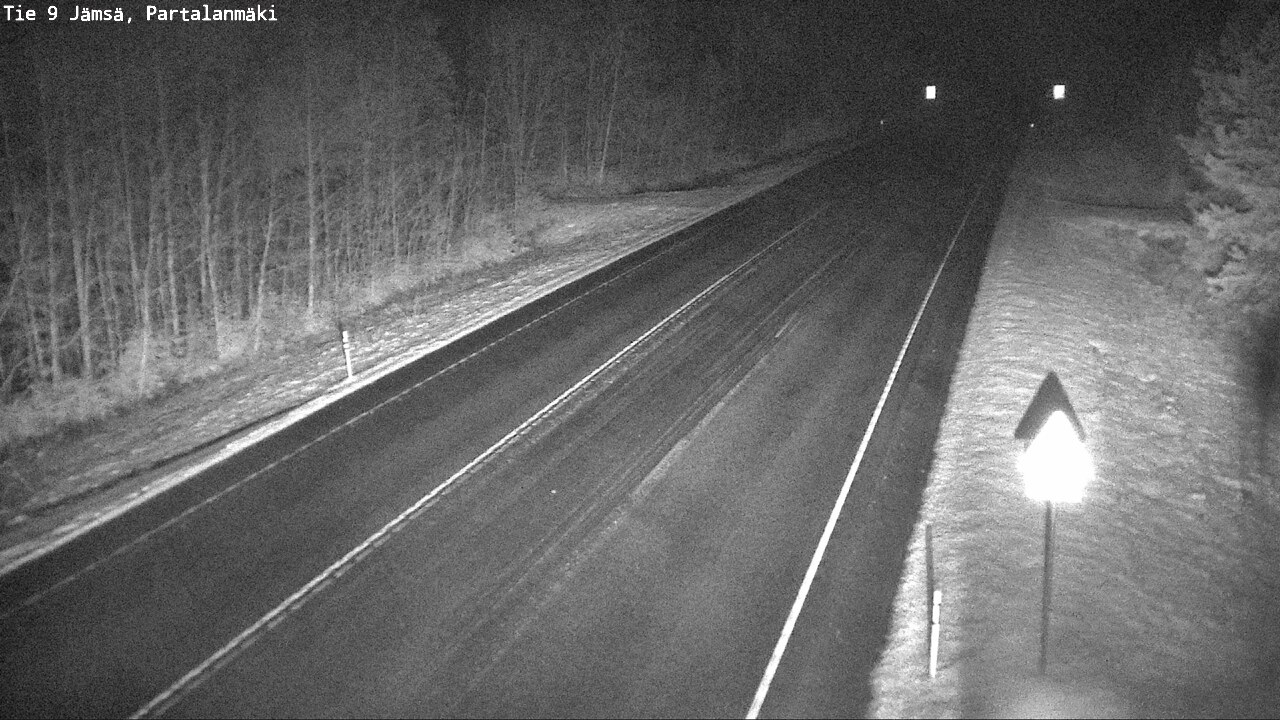 Weather Camera Image Väg 9 Jämsä, Partalanmäki, Jämsä, Keski-Suomi