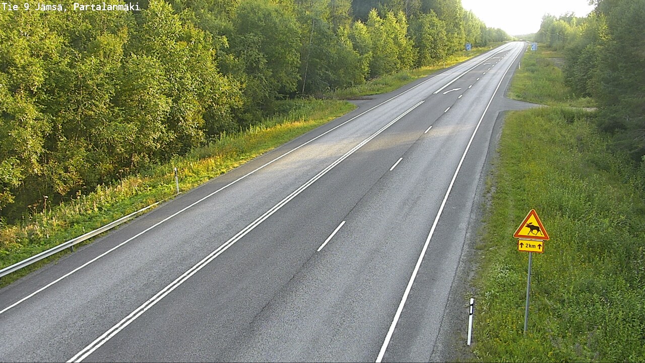 Kelikamerat Kuva Tie 9 Jämsä, Partalanmäki, Jämsä, Keski-Suomi
