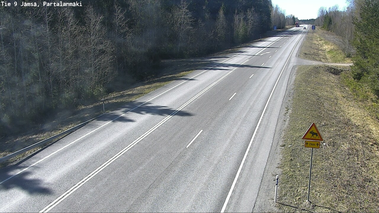Kelikamerat Kuva Tie 9 Jämsä, Partalanmäki, Jämsä, Keski-Suomi