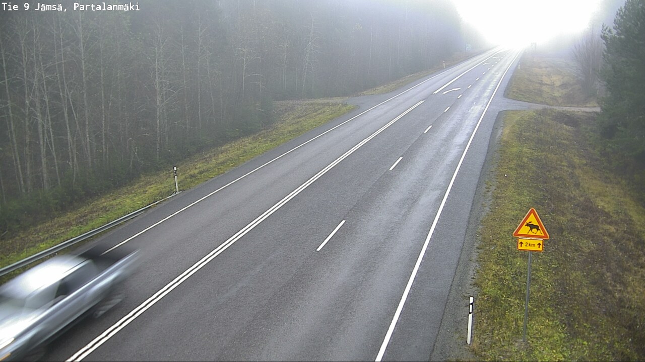 Kelikamerat Kuva Tie 9 Jämsä, Partalanmäki, Jämsä, Keski-Suomi