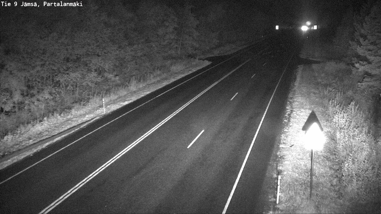Weather Camera Image Väg 9 Jämsä, Partalanmäki, Jämsä, Keski-Suomi