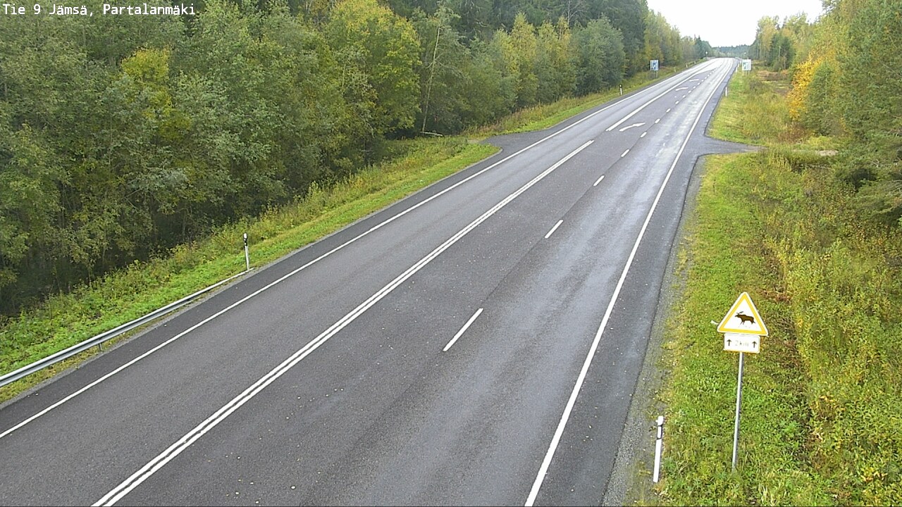 Kelikamerat Kuva Tie 9 Jämsä, Partalanmäki, Jämsä, Keski-Suomi