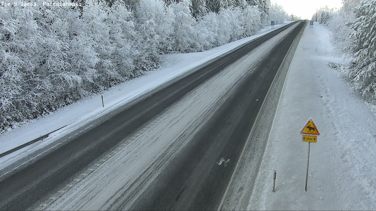 Weather Camera Image Road 9 Jämsä, Partalanmäki, Jämsä, Keski-Suomi