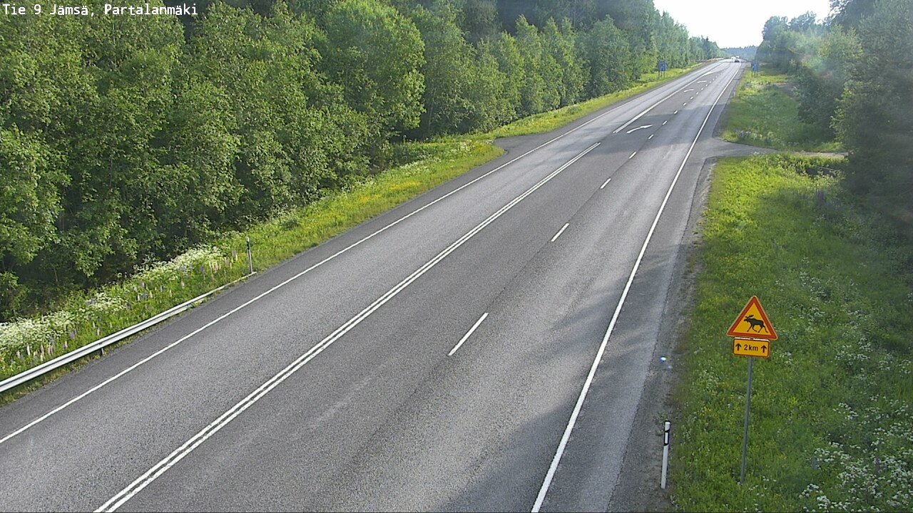 Kelikamerat Kuva Tie 9 Jämsä, Partalanmäki, Jämsä, Keski-Suomi
