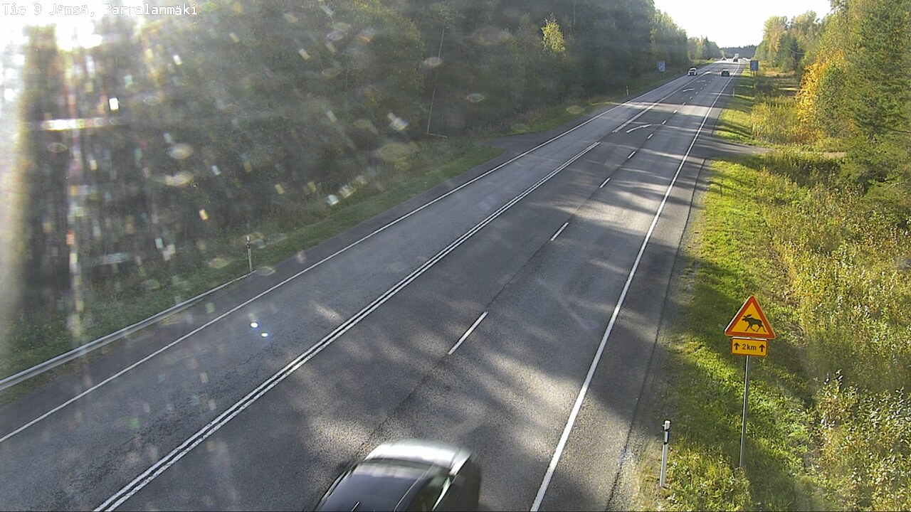 Weather Camera Image Road 9 Jämsä, Partalanmäki, Jämsä, Keski-Suomi