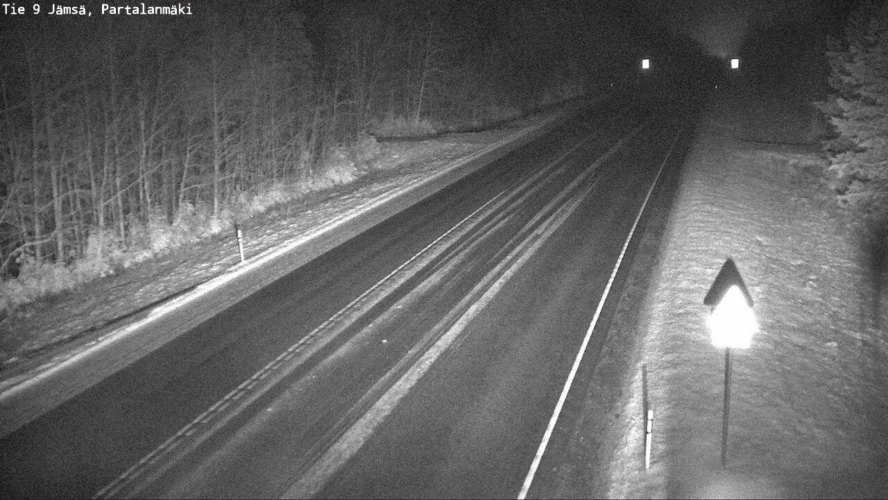 Weather Camera Image Väg 9 Jämsä, Partalanmäki, Jämsä, Keski-Suomi