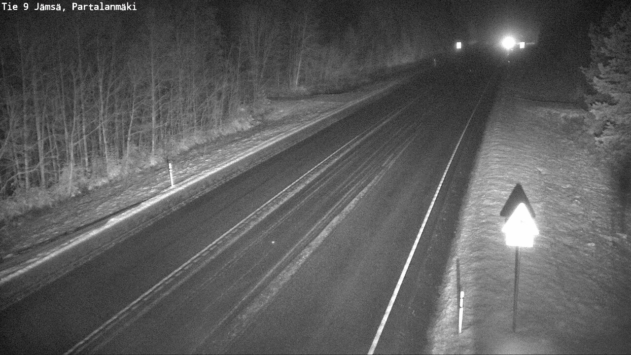 Weather Camera Image Väg 9 Jämsä, Partalanmäki, Jämsä, Keski-Suomi