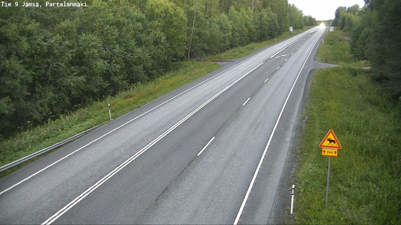 Kelikamerat Kuva Tie 9 Jämsä, Partalanmäki, Jämsä, Keski-Suomi