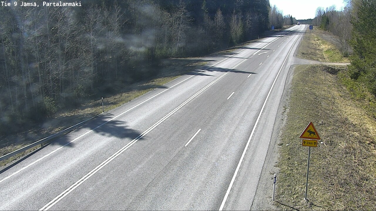 Kelikamerat Kuva Tie 9 Jämsä, Partalanmäki, Jämsä, Keski-Suomi