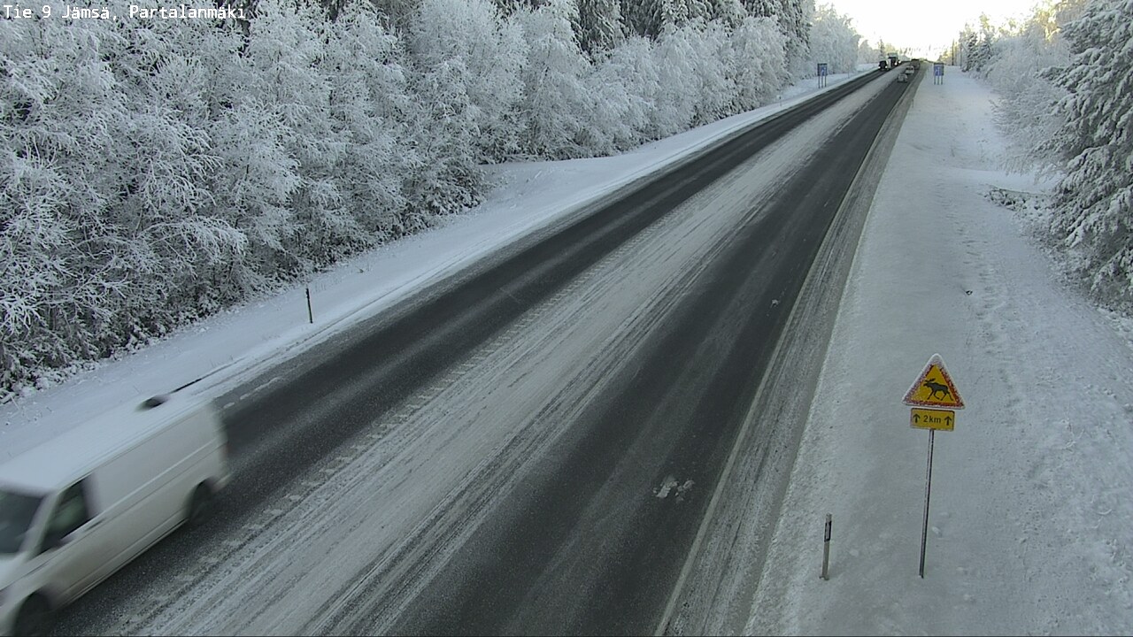 Weather Camera Image Road 9 Jämsä, Partalanmäki, Jämsä, Keski-Suomi