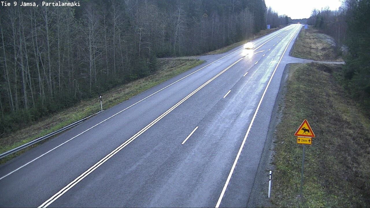 Kelikamerat Kuva Tie 9 Jämsä, Partalanmäki, Jämsä, Keski-Suomi