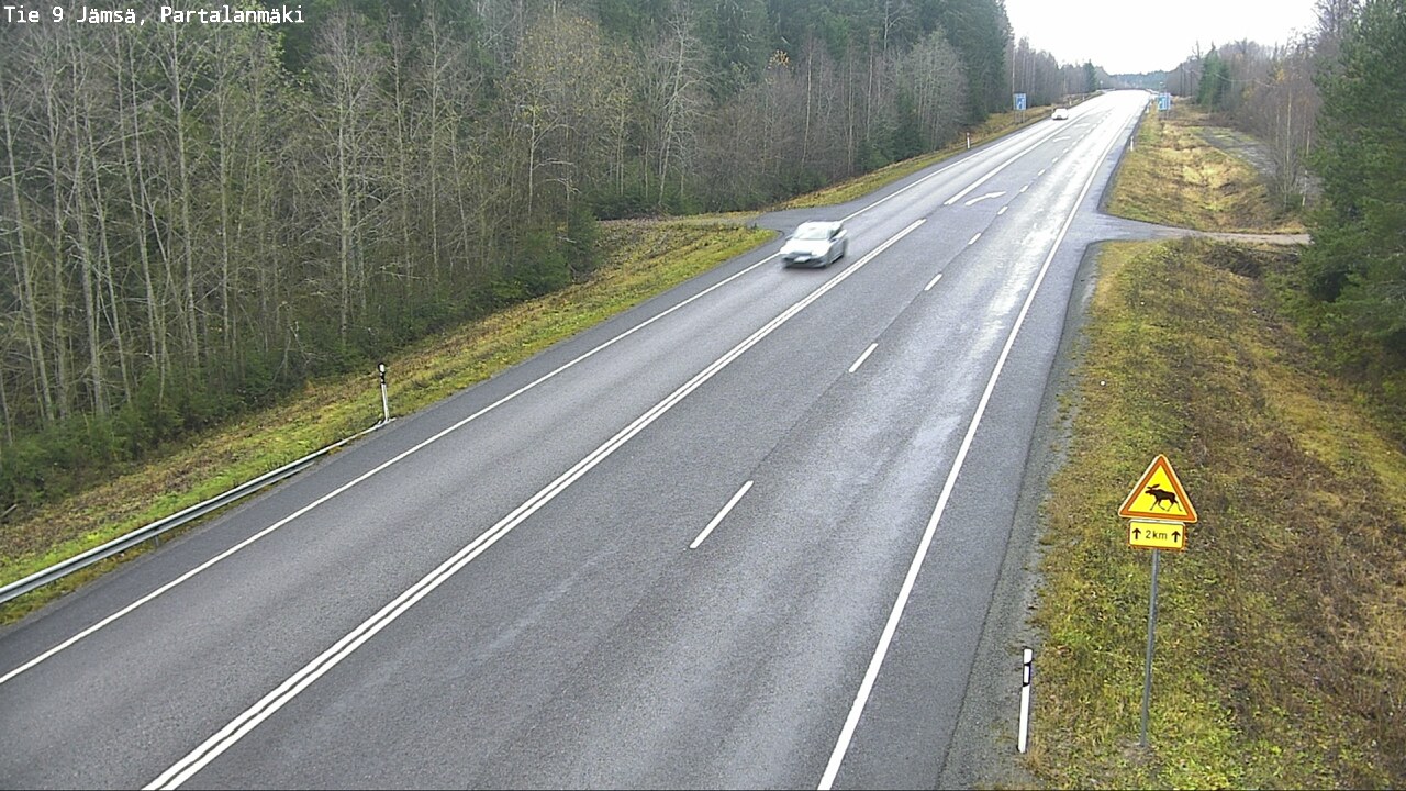 Kelikamerat Kuva Tie 9 Jämsä, Partalanmäki, Jämsä, Keski-Suomi