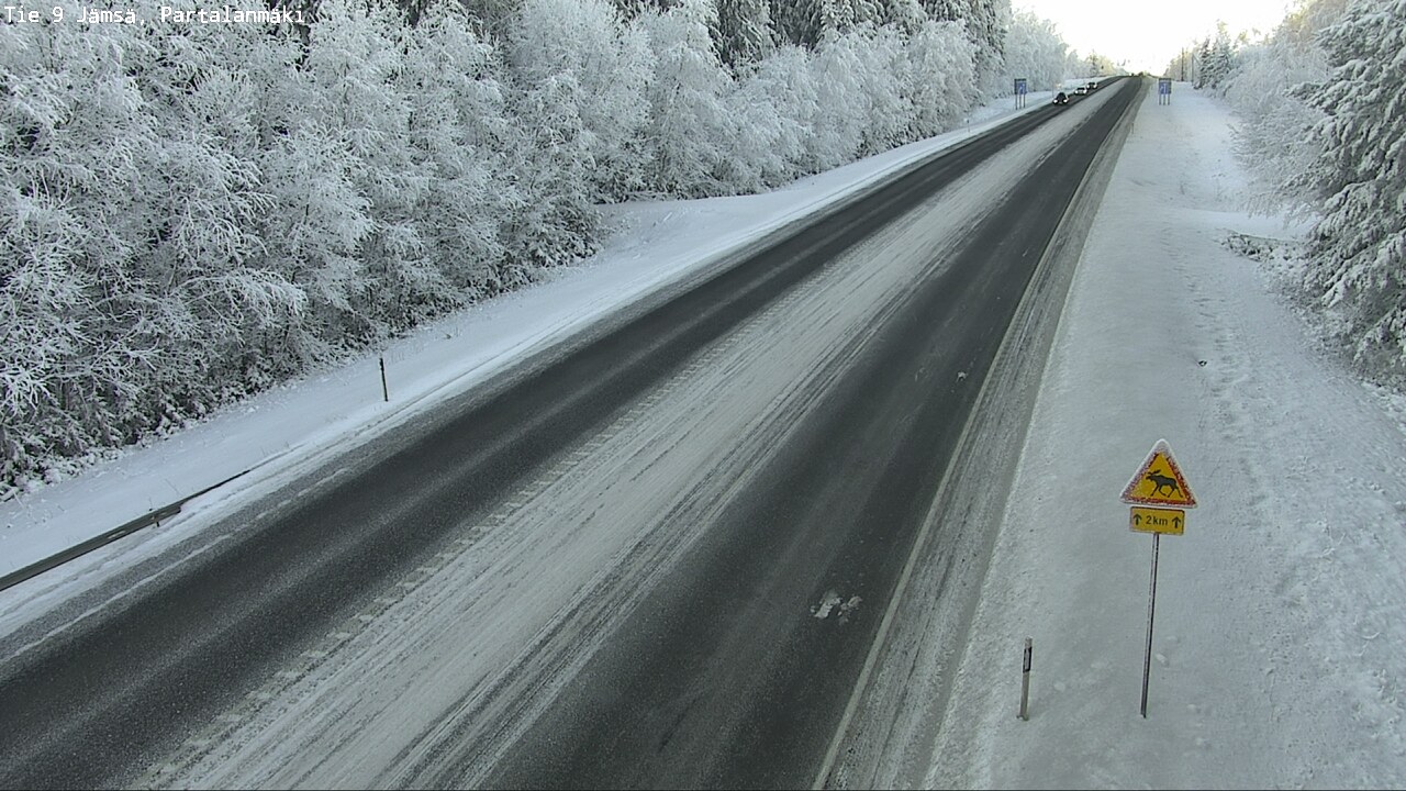 Weather Camera Image Road 9 Jämsä, Partalanmäki, Jämsä, Keski-Suomi