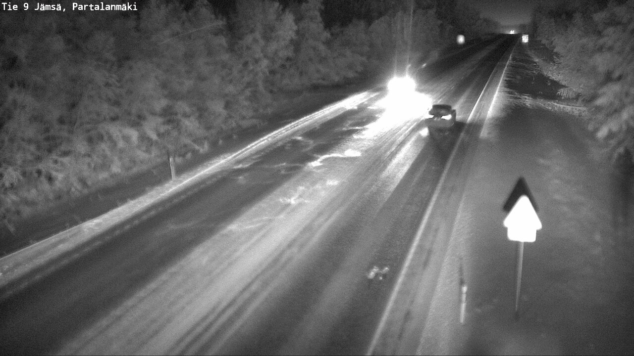 Weather Camera Image Väg 9 Jämsä, Partalanmäki, Jämsä, Keski-Suomi