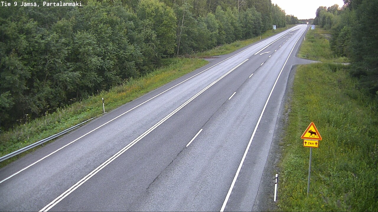 Kelikamerat Kuva Tie 9 Jämsä, Partalanmäki, Jämsä, Keski-Suomi