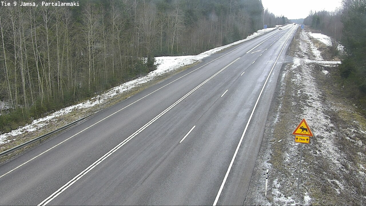 Kelikamerat Kuva Tie 9 Jämsä, Partalanmäki, Jämsä, Keski-Suomi