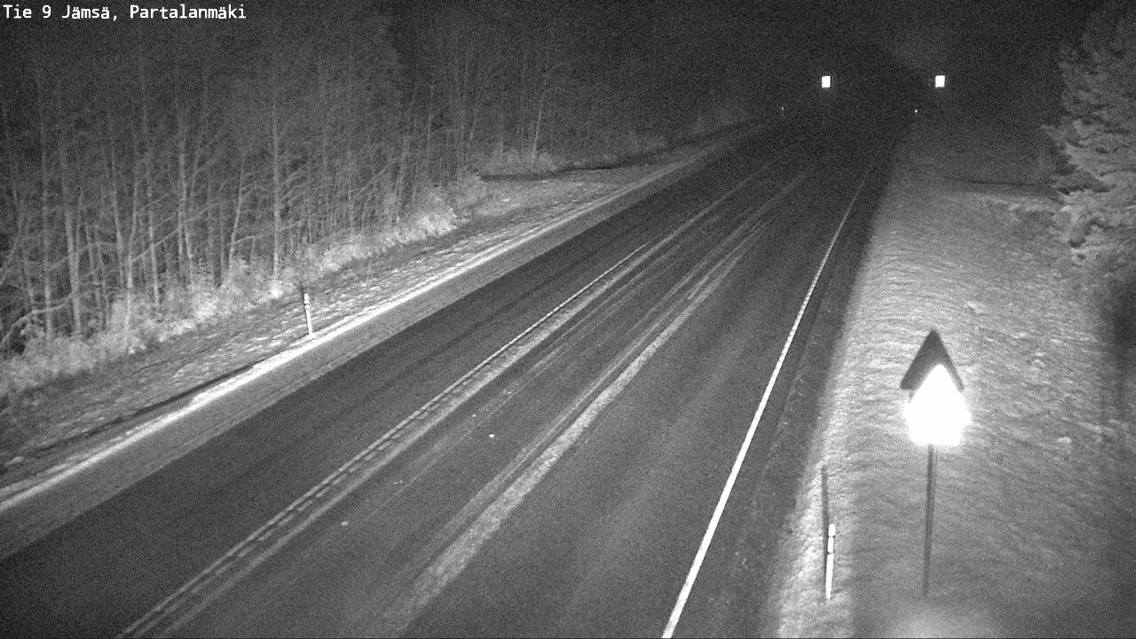 Weather Camera Image Väg 9 Jämsä, Partalanmäki, Jämsä, Keski-Suomi