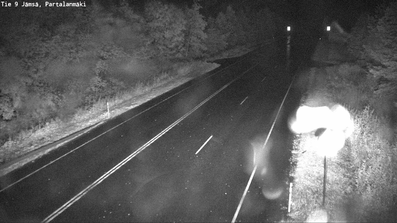 Weather Camera Image Väg 9 Jämsä, Partalanmäki, Jämsä, Keski-Suomi